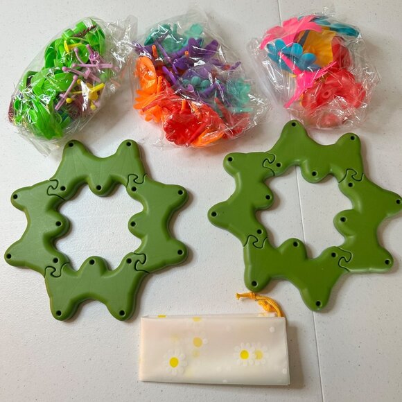 Kids Flower Garden Building Toy Girls Boys DIY Toy 96 pieces Gift 3 years and up - Picture 2 of 11